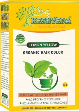 Lemon Yellow Hair Color